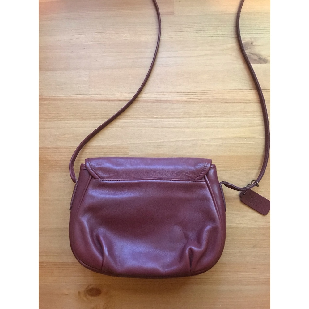 ▪️Deep Red Vintage COACH Purse - Picture 3 of 6